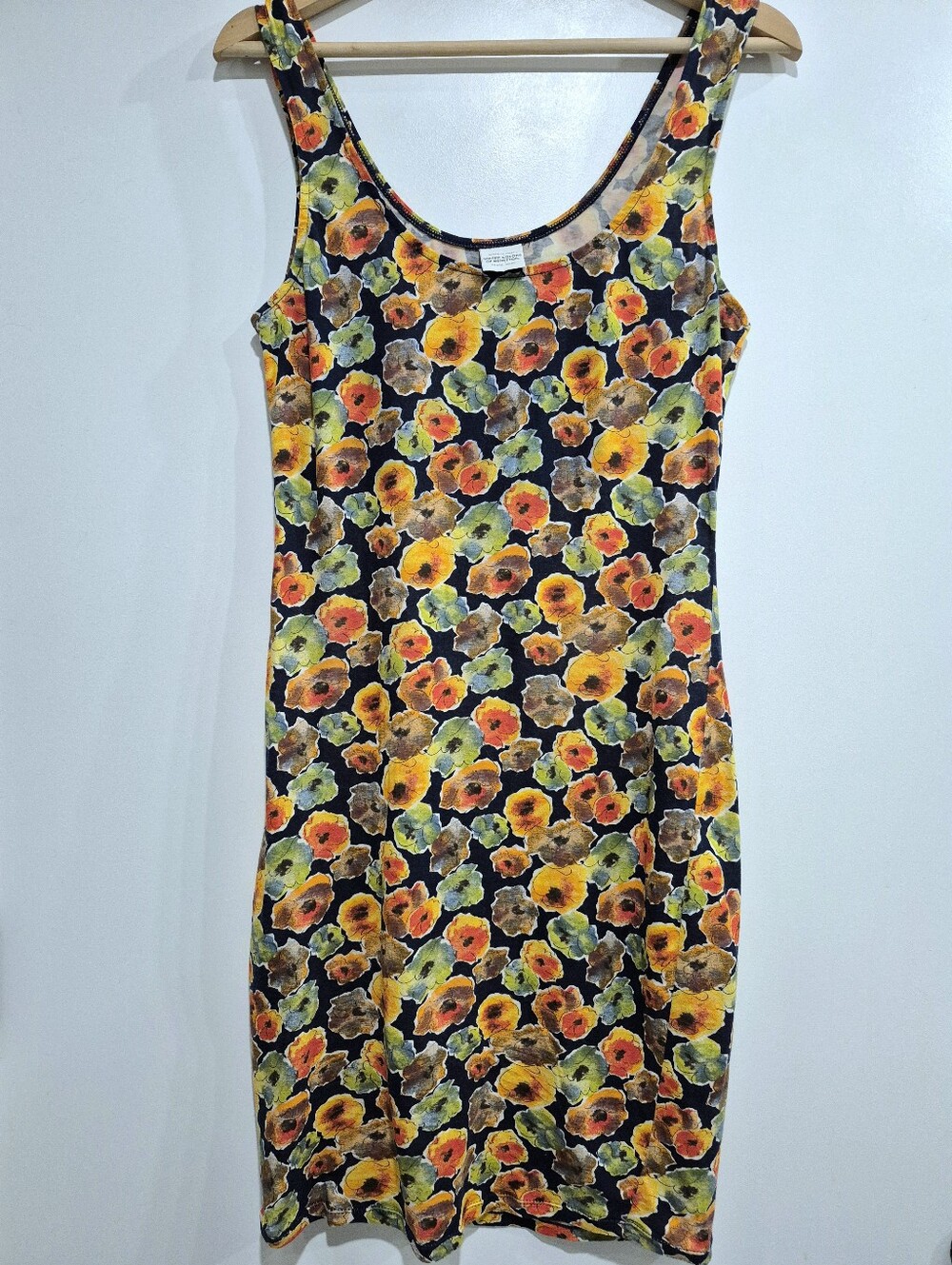 VINTAGE United Colors of Benetton Floral mini dress